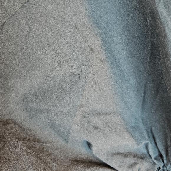 Madewell Womens Oaklynn Green All Cotton Long Sleeve Drawstring Dress Sz-S *READ - Picture 15 of 15